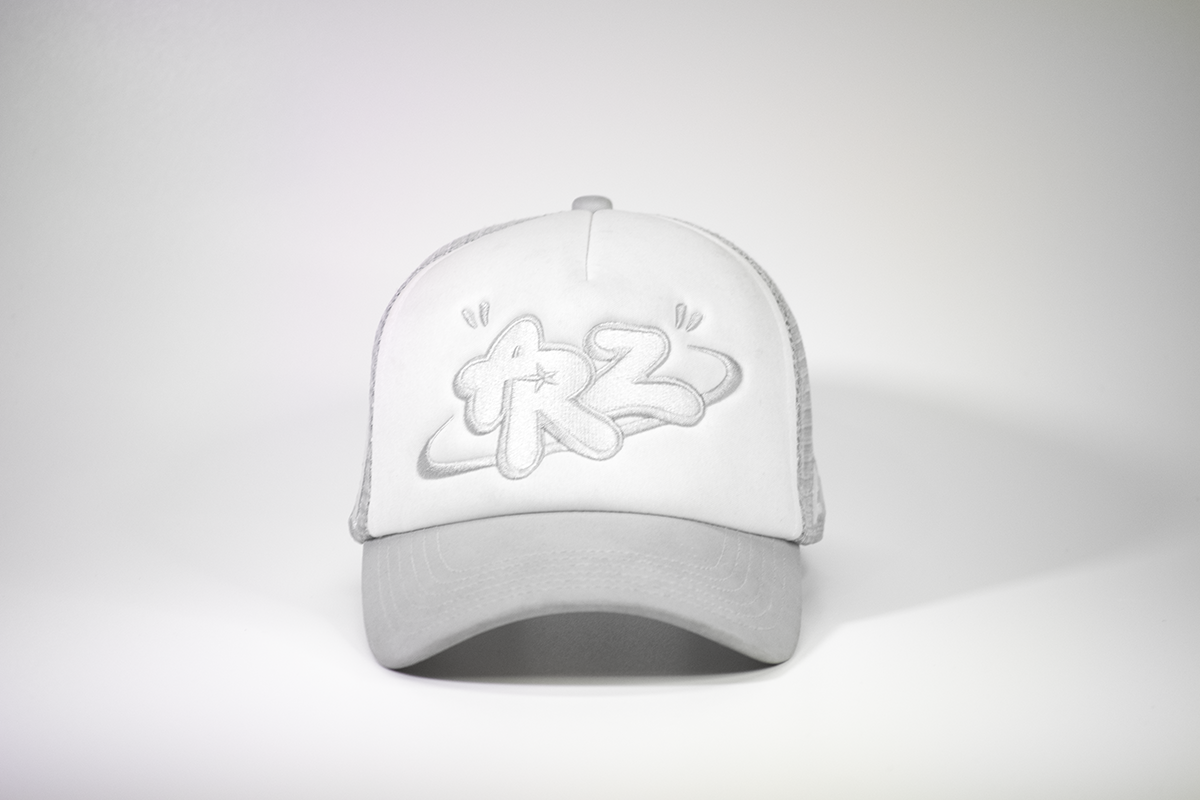 Frosted Grey Trucker Cap