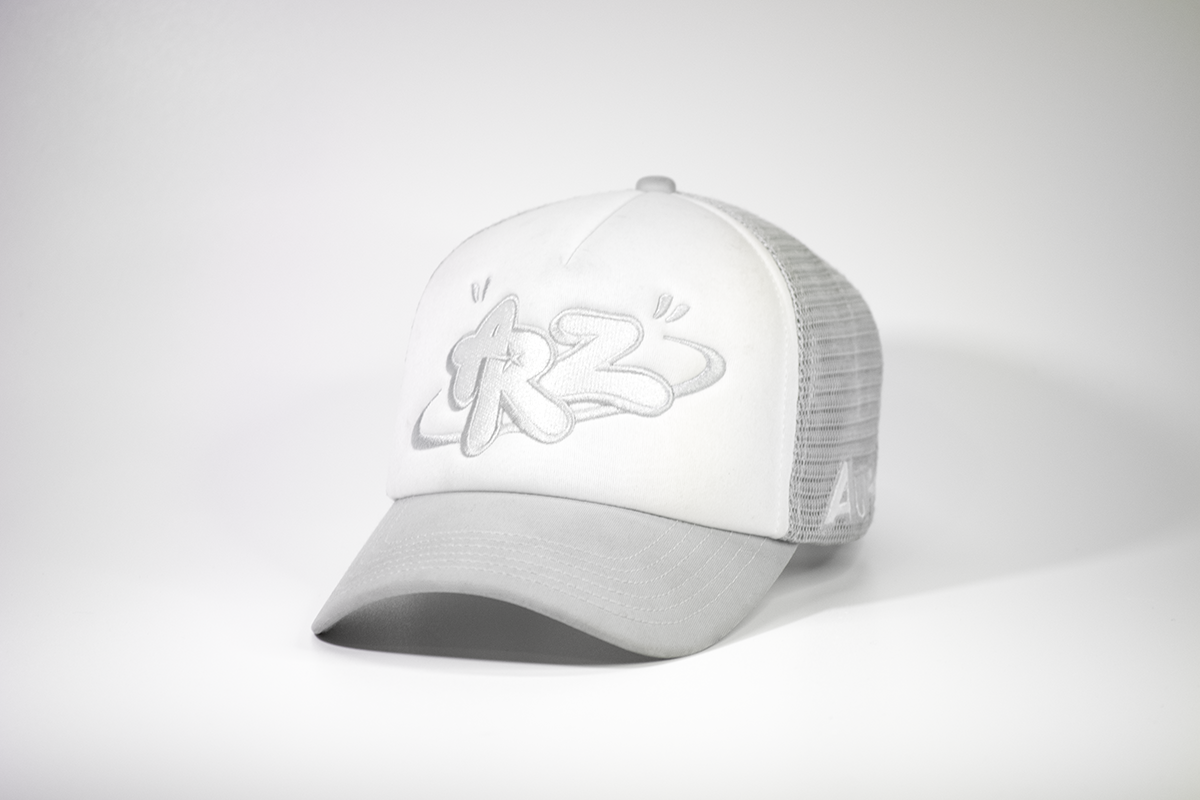 Frosted Grey Trucker Cap