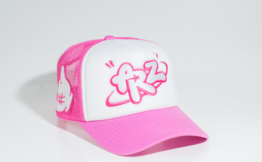 Candy Pink Trucker Cap