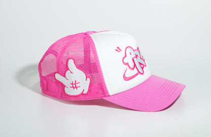 Candy Pink Trucker Cap