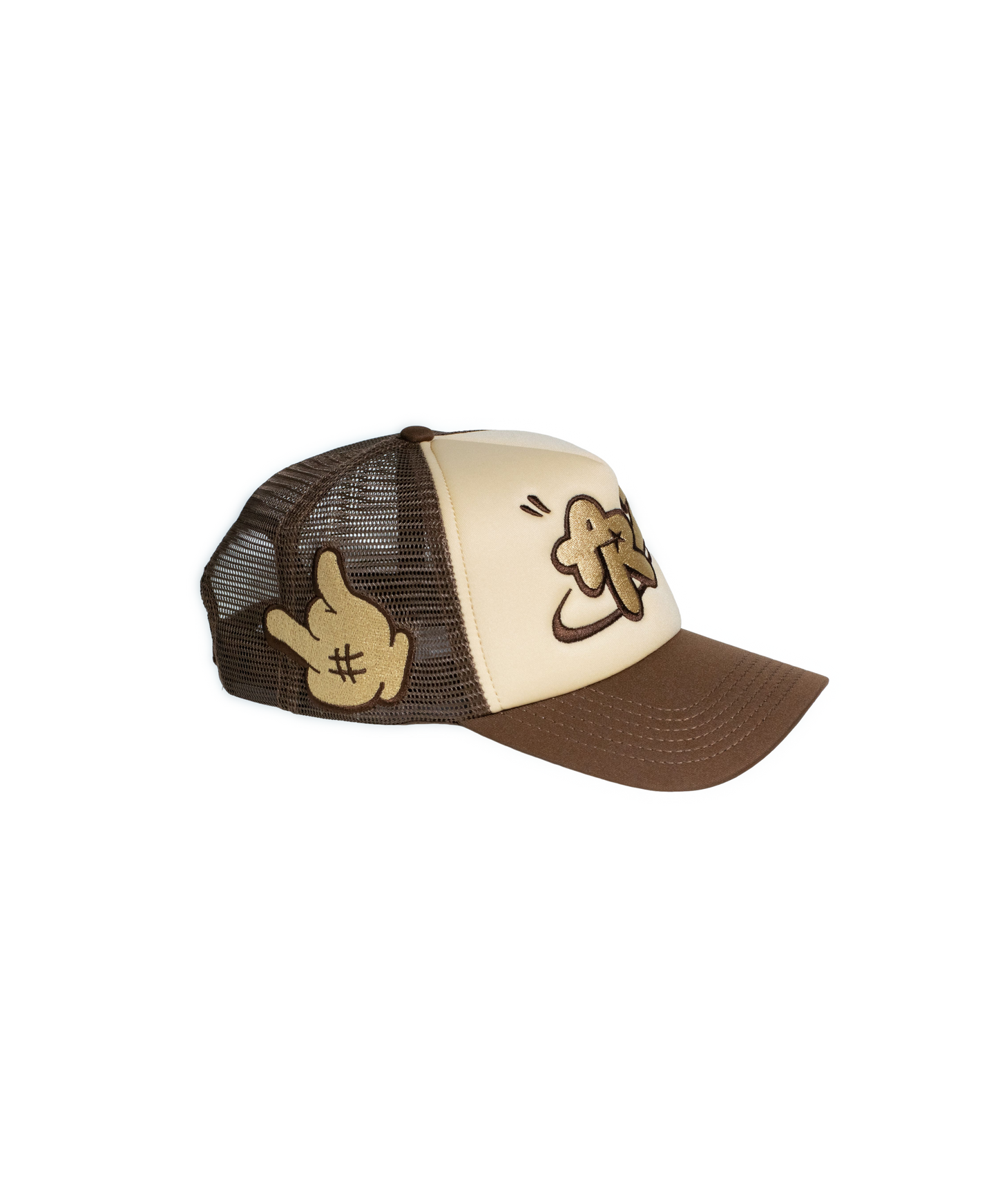 Cactus Brown Trucker Cap