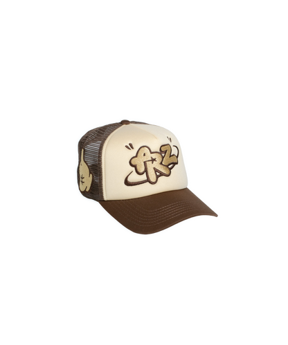 Cactus Brown Trucker Cap