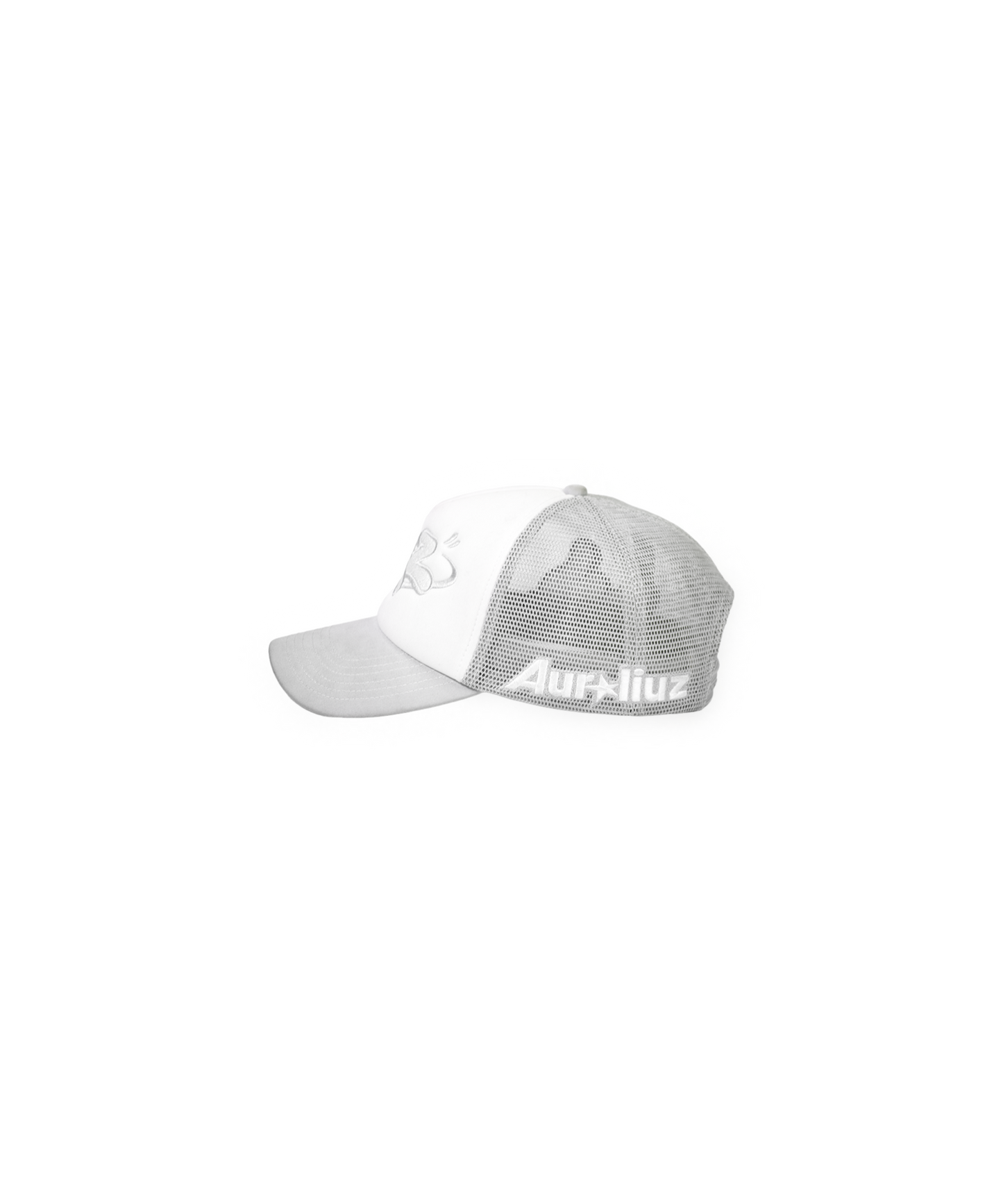 Frosted Grey Trucker Cap