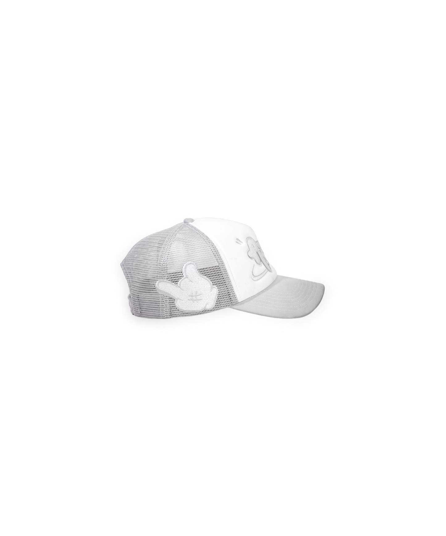 Frosted Grey Trucker Cap