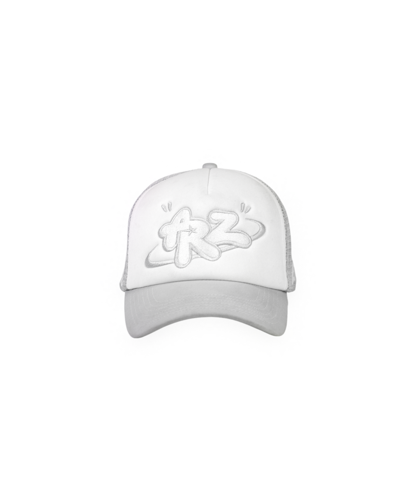 Frosted Grey Trucker Cap